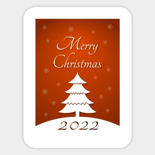 Christms card Sticker